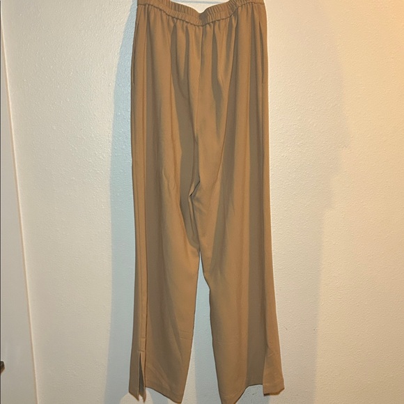 Gianni Bini Tan Wide Leg Women's Pants - Picture 4 of 4